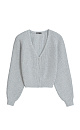 Fox down bomber jacket - BRUSNIKA. Women clothes