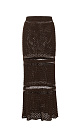 Knit maxi skirt - BRUSNIKA. Women clothes