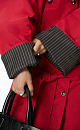 Trench coat with turned-up sleeves - BRUSNIKA. Women clothes