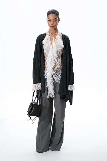 Wool and cashmere cardigan - BRUSNIKA Women Clothes