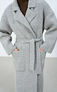 Coat made of mixed wool - BRUSNIKA. Women clothes