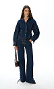 Jeans with lacing - BRUSNIKA. Women clothes