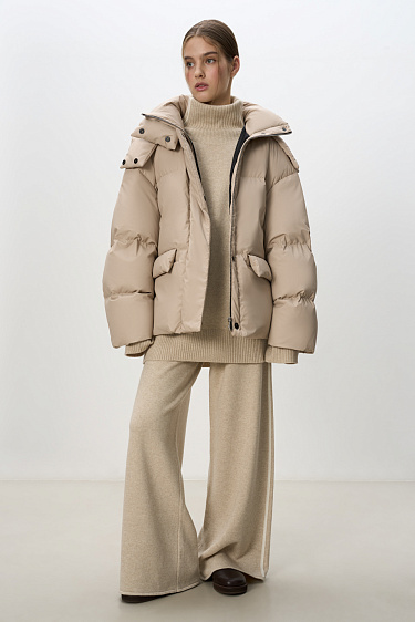 Quilted down jacket - BRUSNIKA Women Clothes