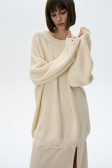 Cotton jumper - BRUSNIKA Women Clothes