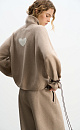 Jumper with a heart on the back - BRUSNIKA. Women clothes