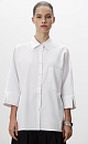 Basic 3/4 sleeve shirt - BRUSNIKA. Women clothes