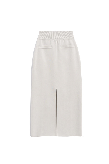 Front slit pencil skirt - BRUSNIKA Women Clothes