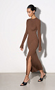 Knitted viscose dress - BRUSNIKA. Women clothes