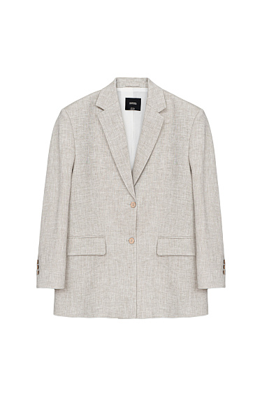 Classic linen jacket - BRUSNIKA Women Clothes