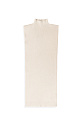 knitted viscose top with a high neck - BRUSNIKA. Women clothes
