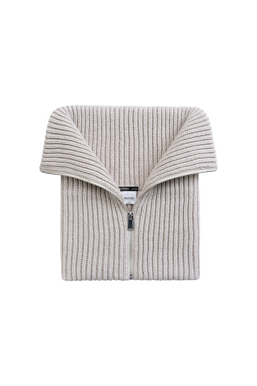 Wool blend turtleneck collar - BRUSNIKA Women Clothes