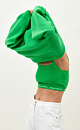 Knit crop top - BRUSNIKA. Women clothes