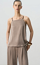 Top with thin straps - BRUSNIKA. Women clothes