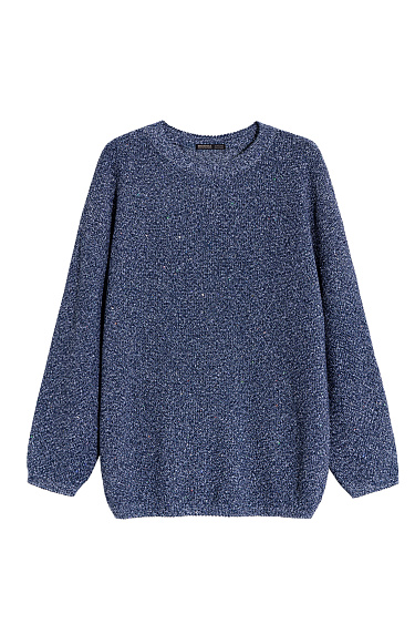 jumper with holographic sequins - BRUSNIKA Women Clothes