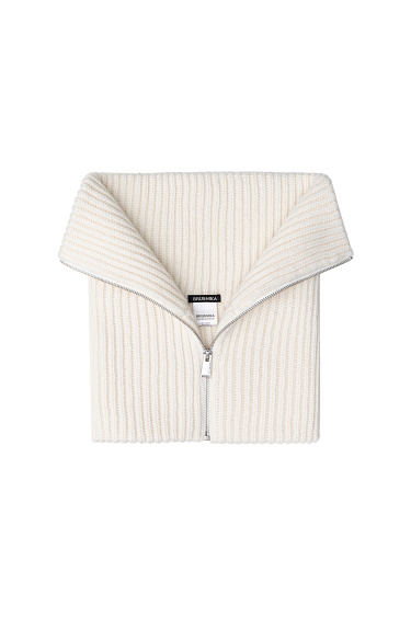 Wool blend turtleneck collar - BRUSNIKA Women Clothes