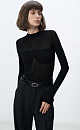 Mesh inserts bodysuit - BRUSNIKA. Women clothes