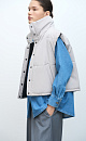 Stand-up collar vest - BRUSNIKA. Women clothes