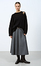 Grunge knit jumper - BRUSNIKA. Women clothes