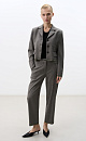 Striped wool trousers - BRUSNIKA. Women clothes