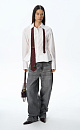 shirt with a ruffle - BRUSNIKA. Women clothes