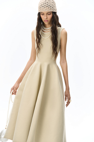 Lurex midi dress - BRUSNIKA Women Clothes