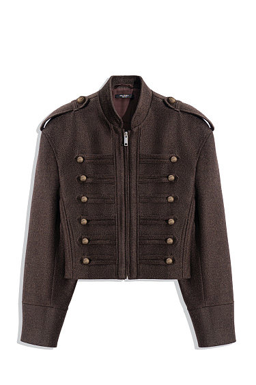 Wool jacket-doloman - BRUSNIKA Women Clothes