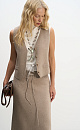 Wool and cashmere knit vest - BRUSNIKA. Women clothes