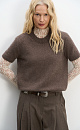 Fox Down T-shirt - BRUSNIKA. Women clothes