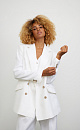 Classic linen jacket - BRUSNIKA. Women clothes