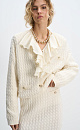 Extrafine Merino Wool Cardigan - BRUSNIKA. Women clothes