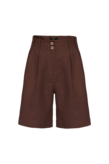 100% linen shorts - BRUSNIKA Women Clothes