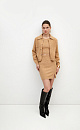 Fitted wool mini skirt - BRUSNIKA. Women clothes