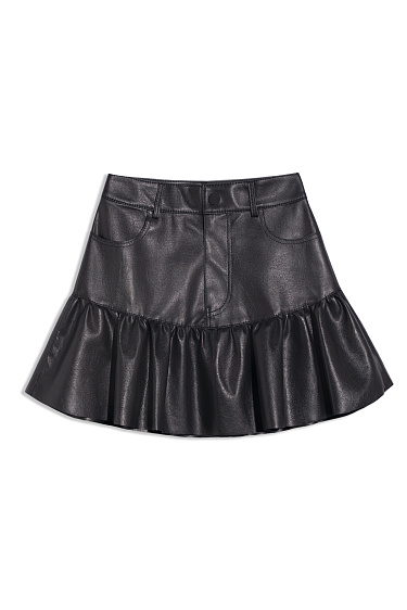 Eco-leather skirt - BRUSNIKA Women Clothes