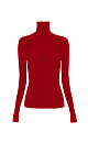 Ribbed knit turtleneck - BRUSNIKA. Women clothes
