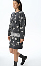 Floral print skirt - BRUSNIKA. Women clothes