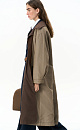Single-breasted trench coat with a stand collar - BRUSNIKA. Women clothes
