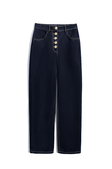 Jeans with a velvet effect - BRUSNIKA Women Clothes