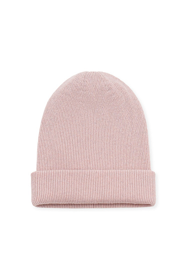 Hat with a foldover cuff - BRUSNIKA Women Clothes