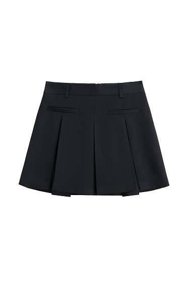 Wool mini skirt - BRUSNIKA Women Clothes