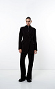 Classic trousers with slits - BRUSNIKA. Women clothes