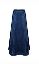 Denim midi skirt - BRUSNIKA. Women clothes