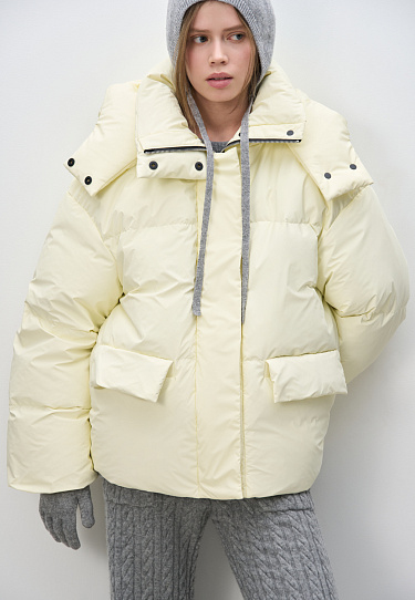 Quilted down jacket - BRUSNIKA Women Clothes