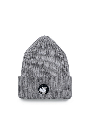 Knitted foldover cuff hat  - BRUSNIKA Women Clothes