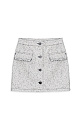 Fringed Mini Skirt - BRUSNIKA. Women clothes