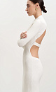 Wool blend knitted dress - BRUSNIKA. Women clothes