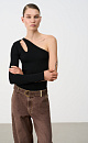One-shoulder top - BRUSNIKA. Women clothes