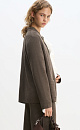 Single-breasted merino wool jacket - BRUSNIKA. Women clothes