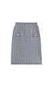 Mini skirt made of extrafine merino wool - BRUSNIKA. Women clothes