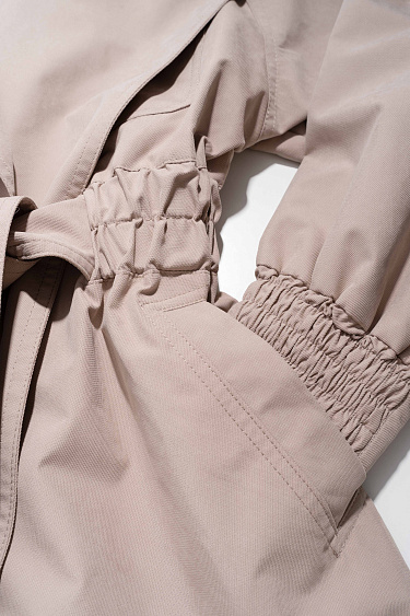 Short trench coat - BRUSNIKA Women Clothes