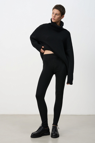 Cashmere and wool leggings - BRUSNIKA Women Clothes